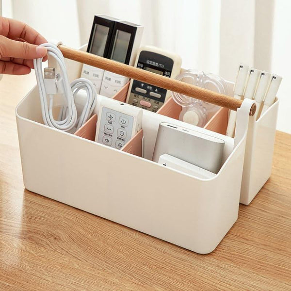 Buy Misa Multipurpose Organizer With Peach Dividers Organiser from Vaaree