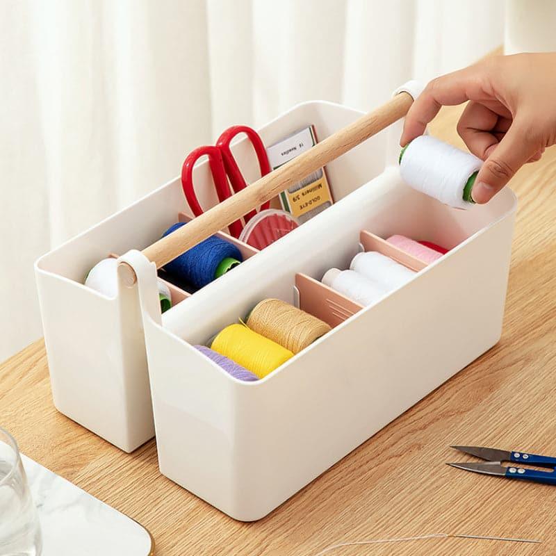 Buy Misa Multipurpose Organizer With Peach Dividers Organiser from Vaaree