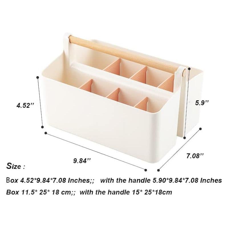 Buy Misa Multipurpose Organizer With Peach Dividers Organiser from Vaaree