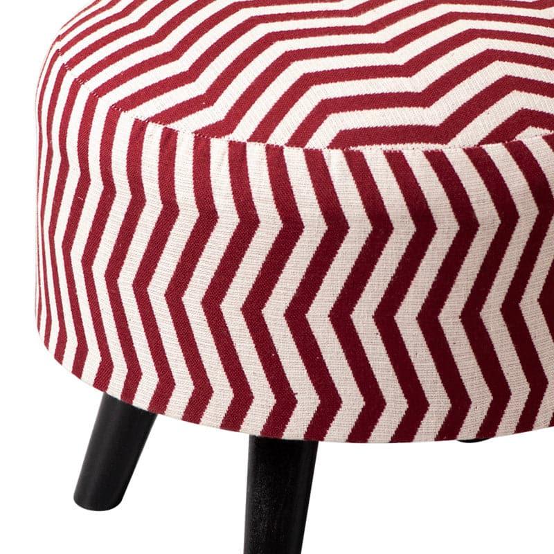 Buy Bevyn Cotton Ottoman - Set Of Two Ottomans & Pouffe from Vaaree