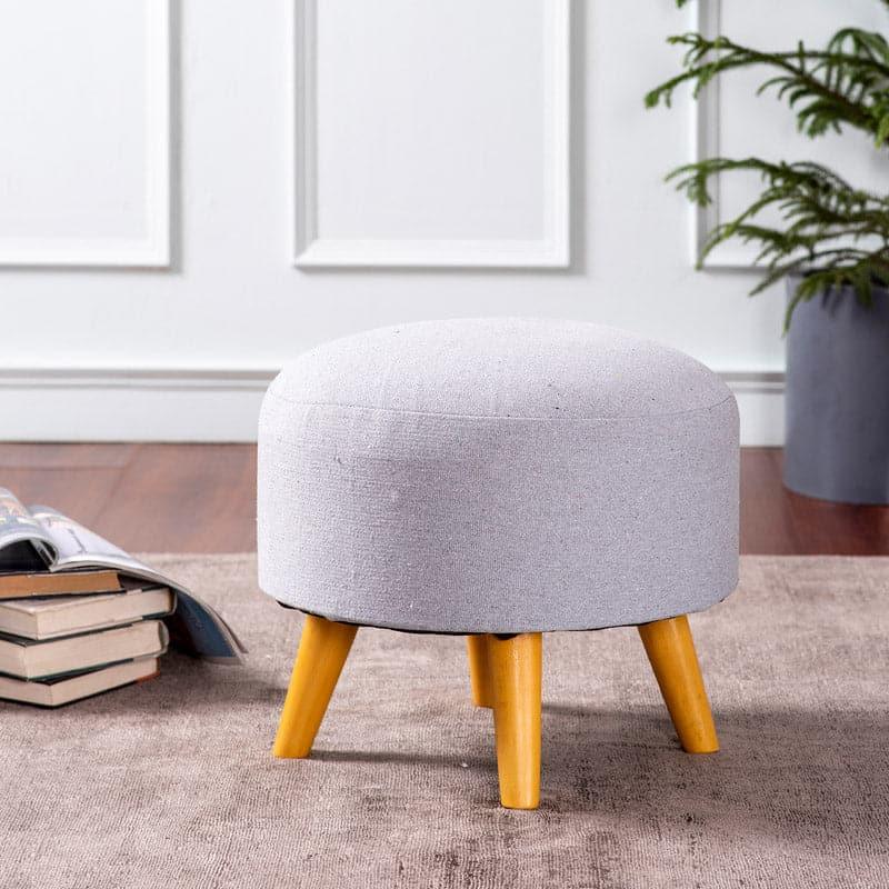 Buy Braxton Cotton Ottoman Ottomans & Pouffe from Vaaree