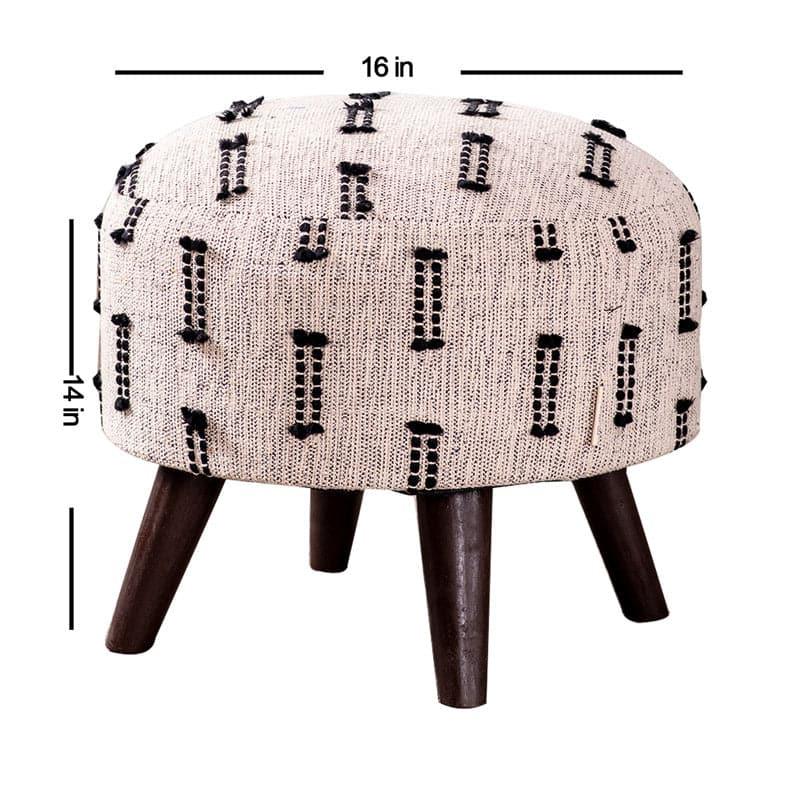 Buy Navie Cotton Ottoman Ottomans & Pouffe from Vaaree