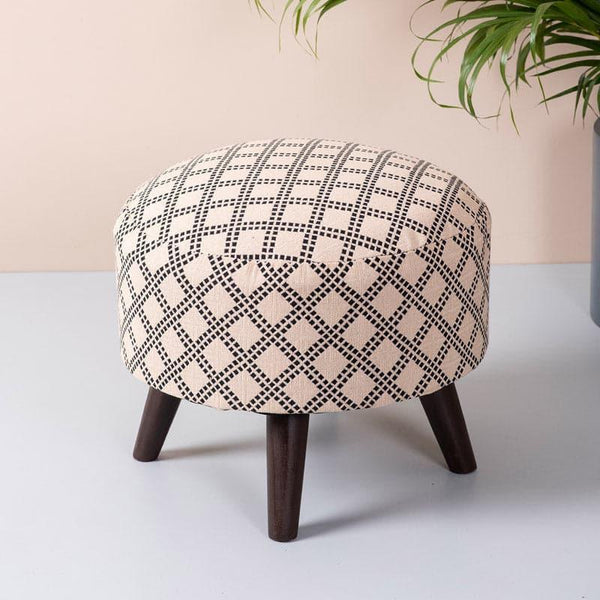 Buy Reven Cotton Ottoman Ottomans & Pouffe from Vaaree