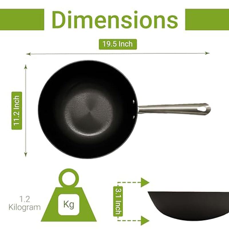 Frying Pan - Femora Cast Iron Frying Pan - 2800 ml/11 Inches