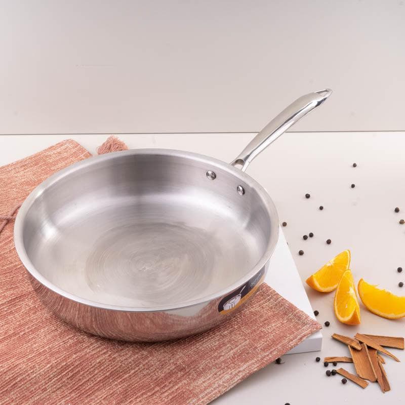 Frying Pan - Auram Induction Safe Frying Pan With Lid - 3100 ml/10 Inches