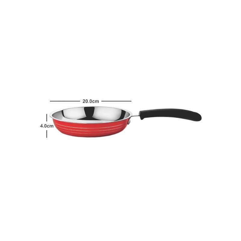 Buy Good Homes Induction Safe Frying Pan - 750 ml/8 Inches Frying Pan from Vaaree