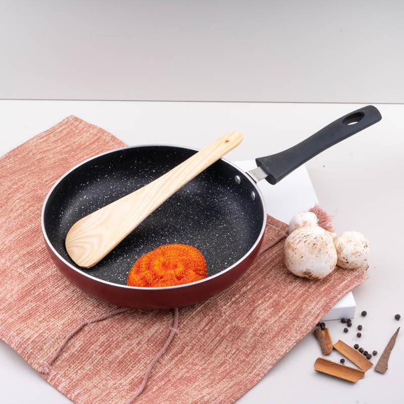 Frying Pan - Auram Non Stick Frying Pan With Lid - 2000 ml/9 Inches