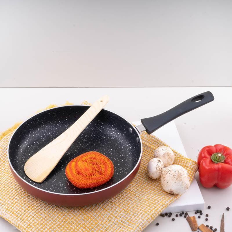 Frying Pan - Auram Non Stick Frying Pan With Lid - 2500 ml/10 Inches