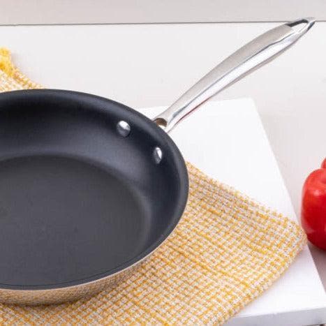 Buy Poppy Stainless Steel Frypan 1500 ML / 9 Inches Frying Pan from Vaaree