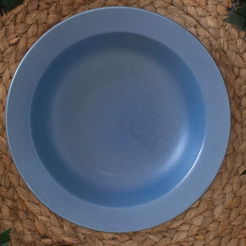 Buy Rubeena Blue Pasta Plate - Set Of Two Pasta Plate from Vaaree