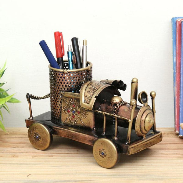 Buy Pen Stand - Ancient Steam Engine Stationary Holder at Vaaree online