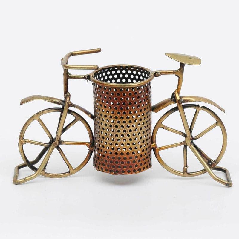 Buy Bicycle Bella Stationary Holder - Copper Pen Stand from Vaaree