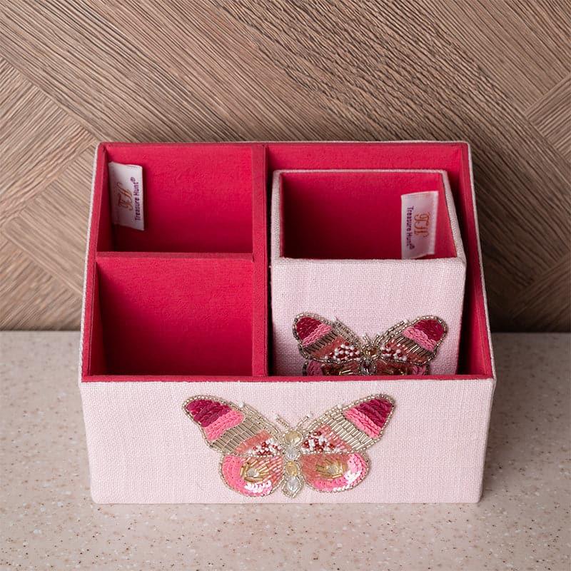 Buy Flutter Friend Stationery Holder (Butterfly Collection) - Set Of Two Pen Stand from Vaaree