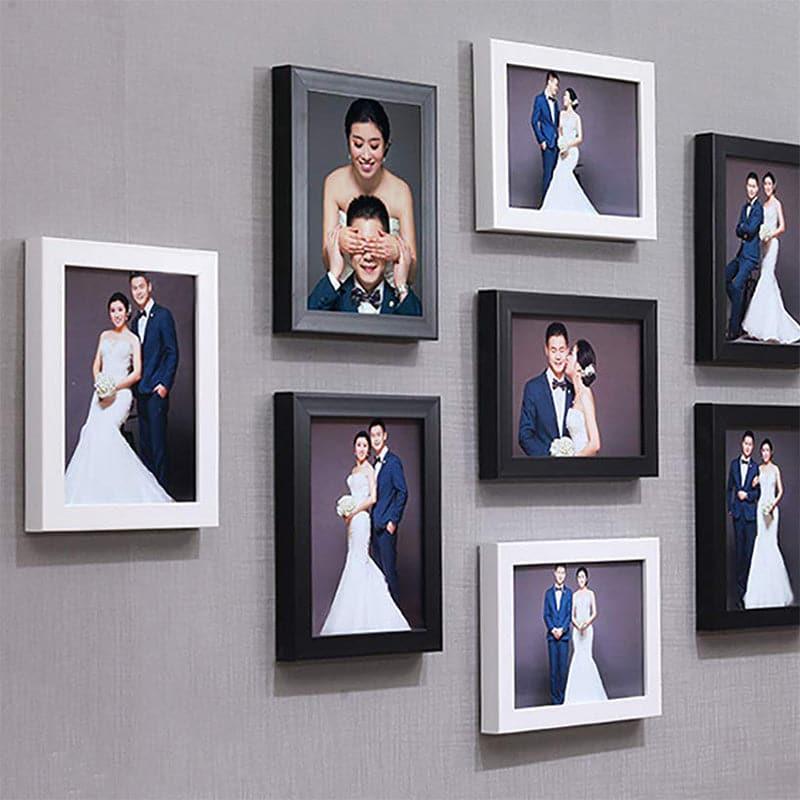 Buy Alkina Photo Frame - Set Of Nine Photo Frames from Vaaree