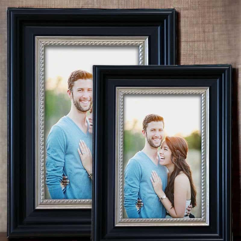 Buy Artistic Bark Table Photo Frame - Set Of Two Photo Frames from Vaaree