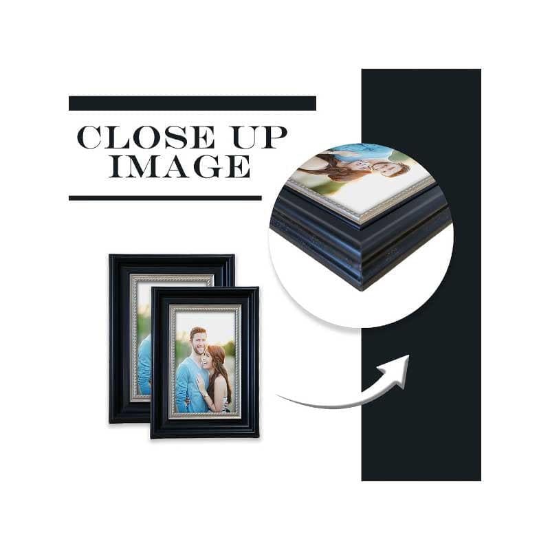 Photo Frames - Artistic Bark Table Photo Frame - Set Of Two