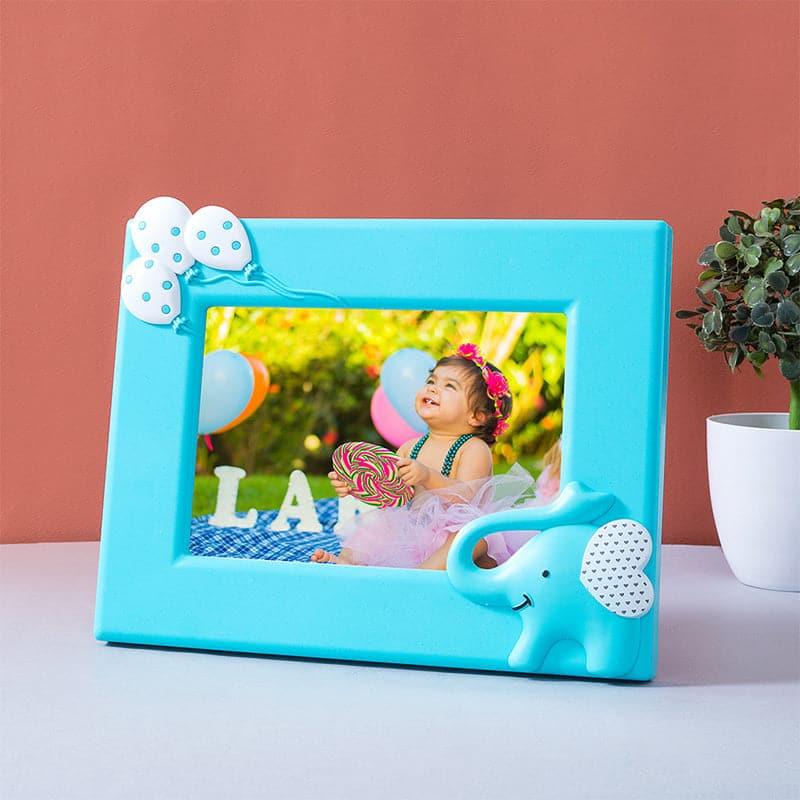 Buy Baby Trunk Photo Frame - Blue Photo Frames from Vaaree