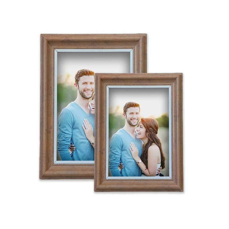 Buy Birch Beauty Table Photo Frame - Set Of Two Photo Frames from Vaaree