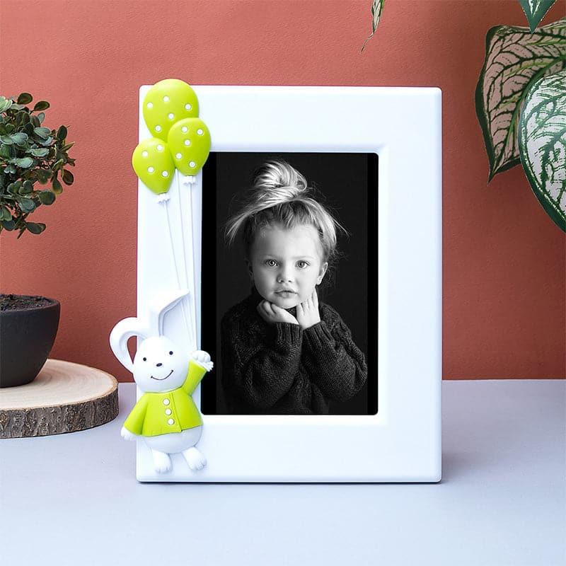 Buy Bunny Fun Photo Frame - Green Photo Frames from Vaaree