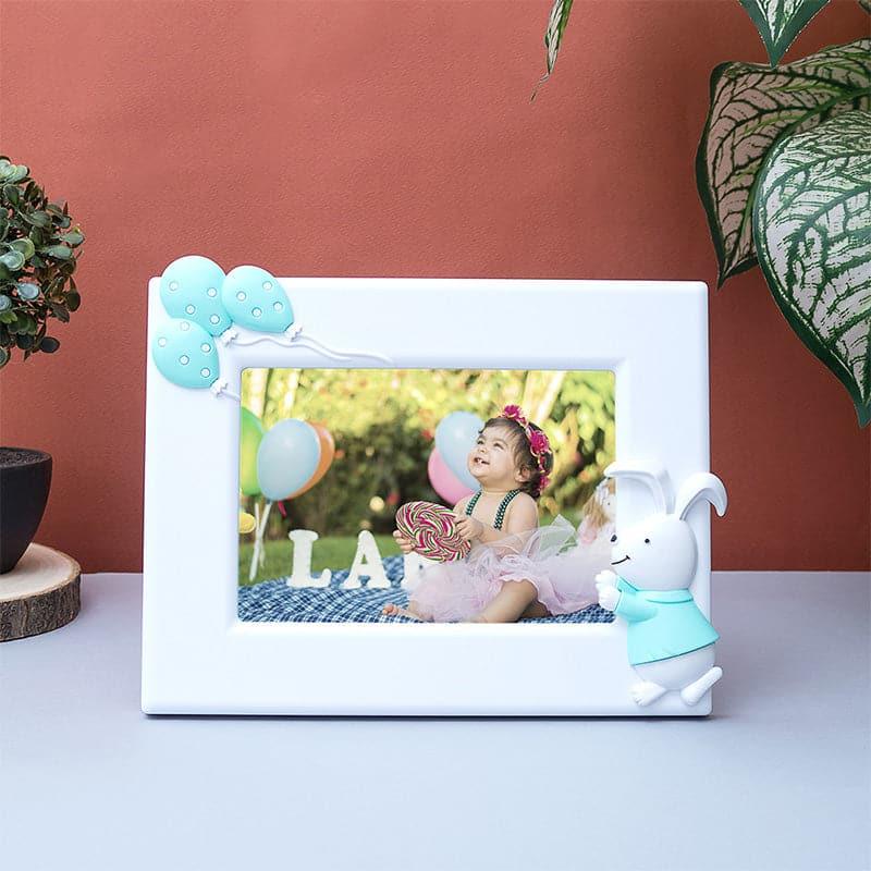 Buy Bunny Jump Photo Frame - Blue Photo Frames from Vaaree