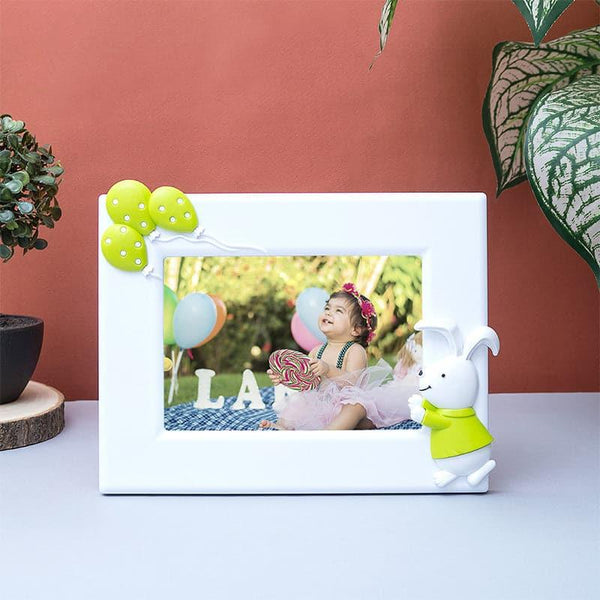 Buy Bunny Jump Photo Frame - Yellow Photo Frames from Vaaree