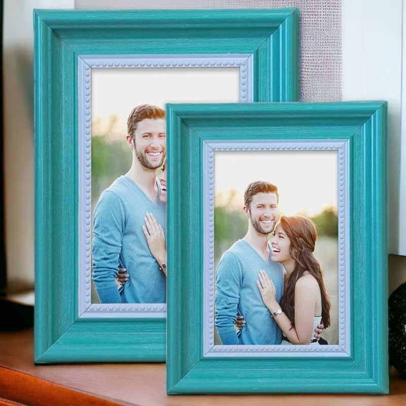 Buy Carved Captures Table Photo Frame - Set Of Two Photo Frames from Vaaree