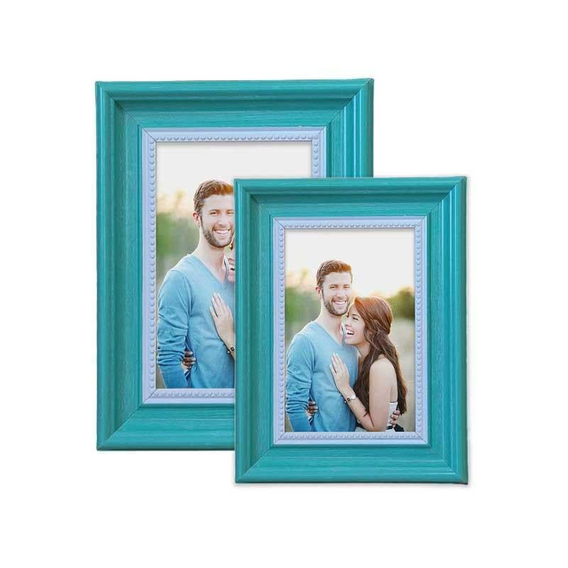 Buy Carved Captures Table Photo Frame - Set Of Two Photo Frames from Vaaree