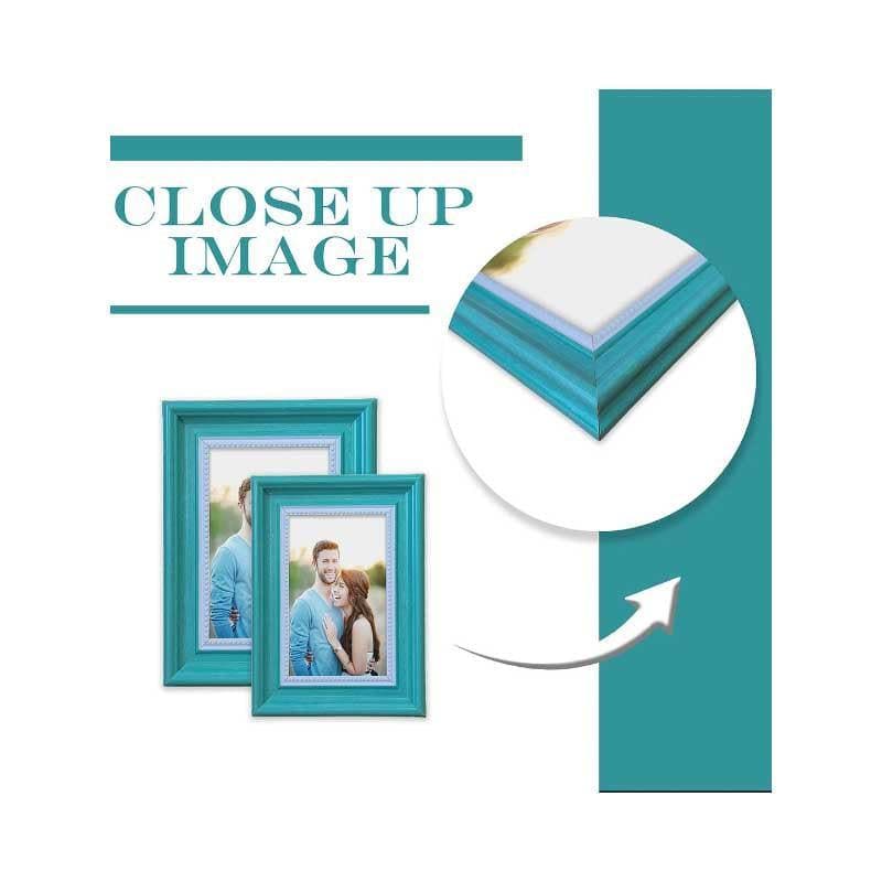 Buy Carved Captures Table Photo Frame - Set Of Two Photo Frames from Vaaree