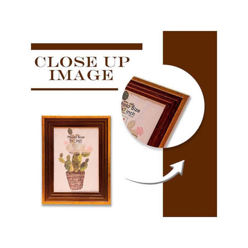 Buy Crafty Timber Tales Table Photo Frame Photo Frames from Vaaree