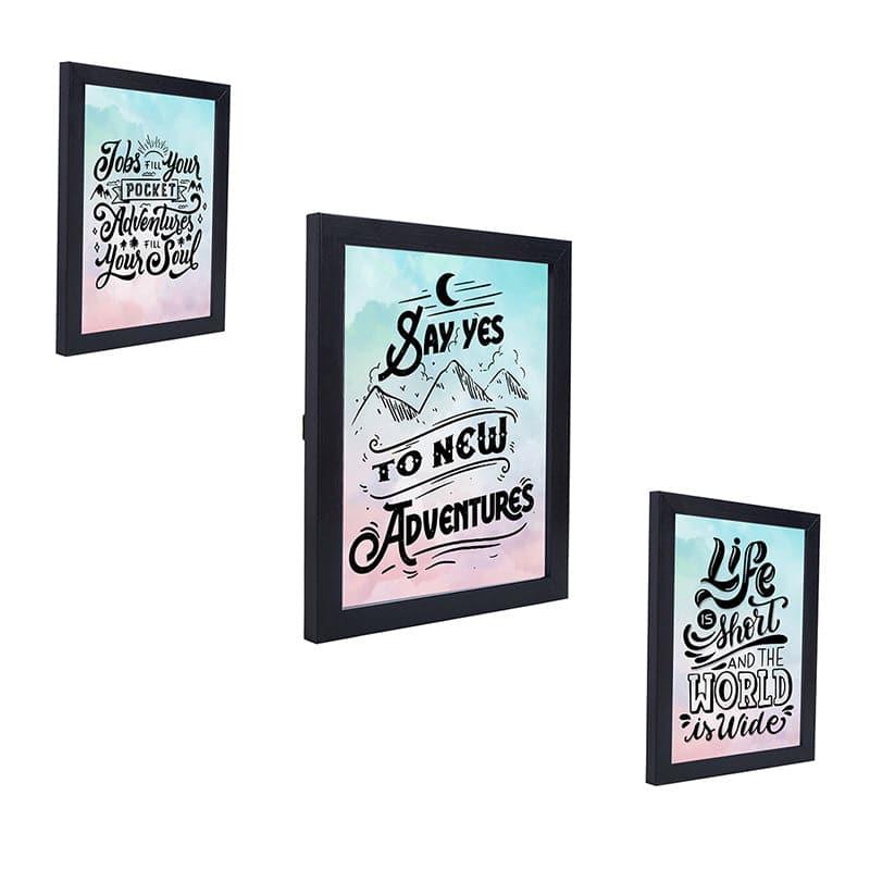 Buy Dyuna Photo Frame - Set Of Three Photo Frames from Vaaree