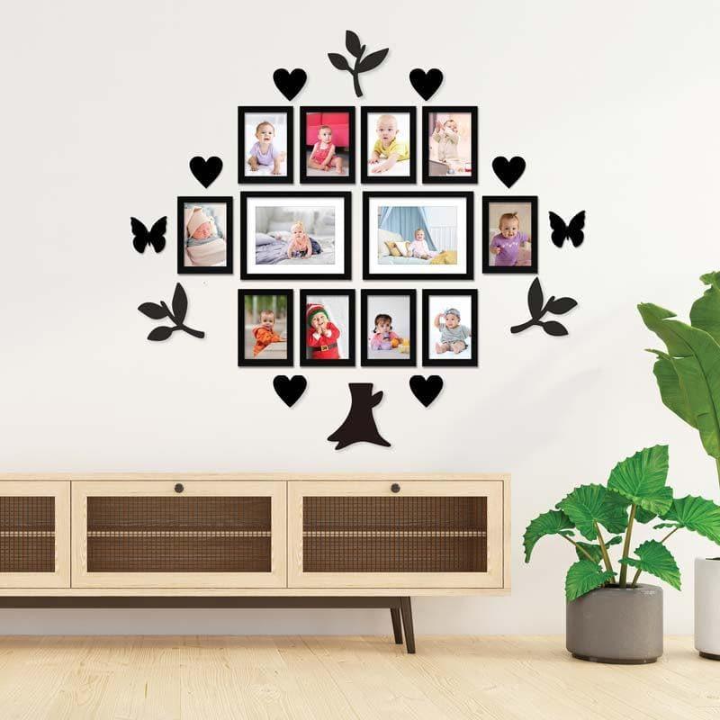 Buy Enchanted Tree Photo Frame Collage - Set Of Twelve Photo Frames from Vaaree