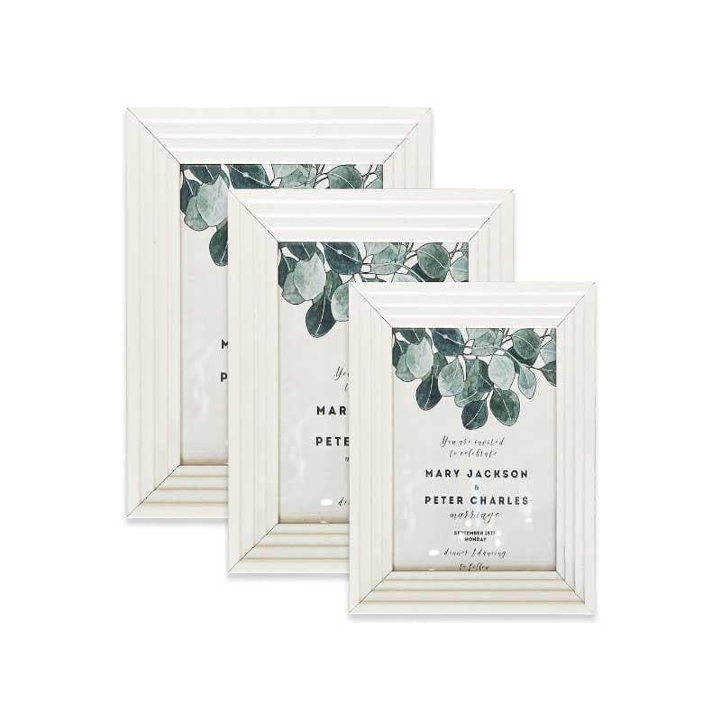 Buy Frame Folly Table Photo Frame - Set Of Three Photo Frames from Vaaree