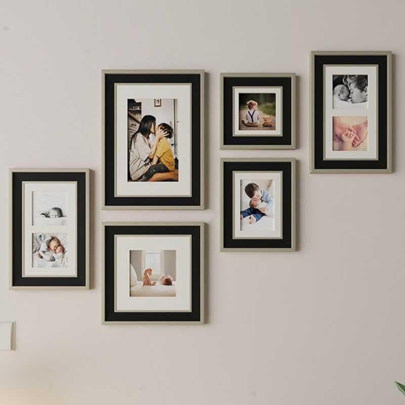 Buy Funky Fiesta Wall Photo Frame - Set Of Six Photo Frames from Vaaree