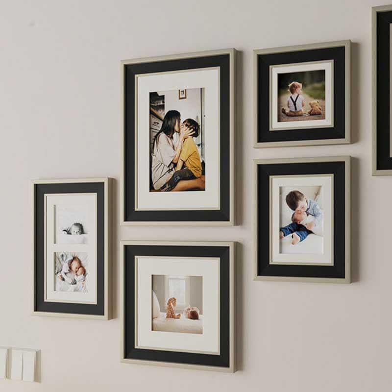 Buy Funky Fiesta Wall Photo Frame - Set Of Six Photo Frames from Vaaree