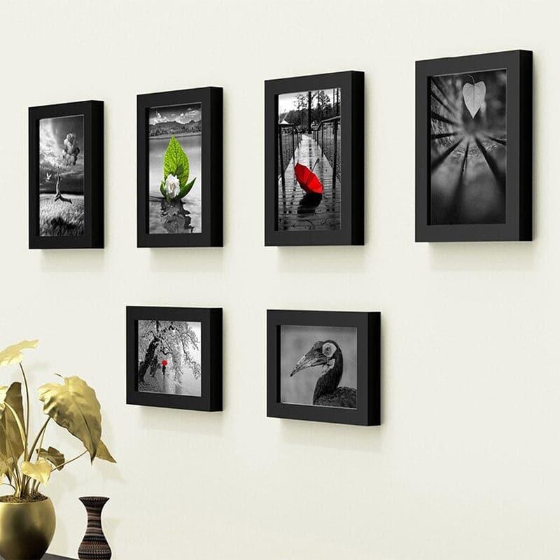 Buy Ganoli Photo Frame - Set Of Six Photo Frames from Vaaree