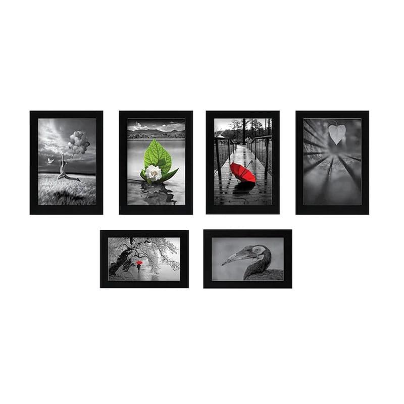 Buy Ganoli Photo Frame - Set Of Six Photo Frames from Vaaree