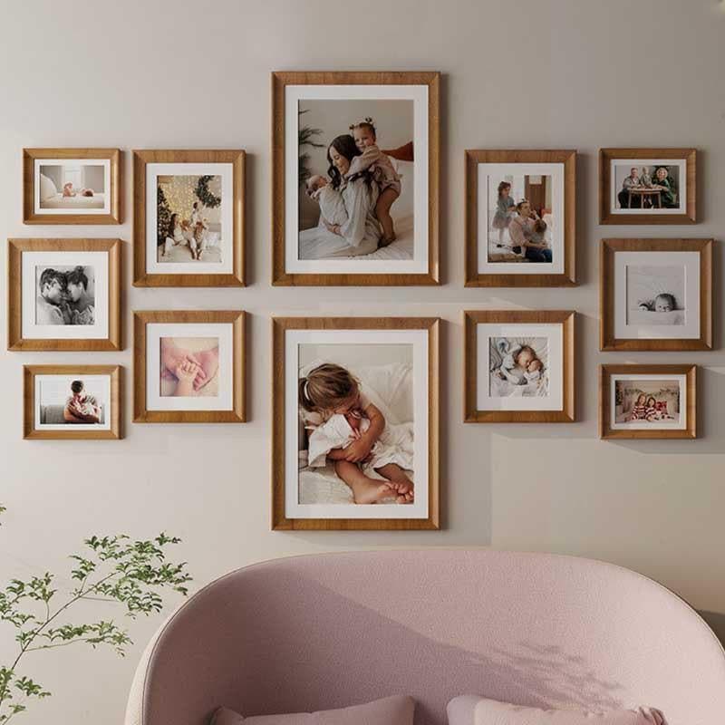 Buy Image Ensemble Wall Photo Frame - Set Of Twelve Photo Frames from Vaaree