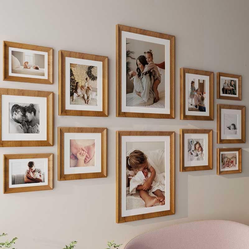 Buy Image Ensemble Wall Photo Frame - Set Of Twelve Photo Frames from Vaaree