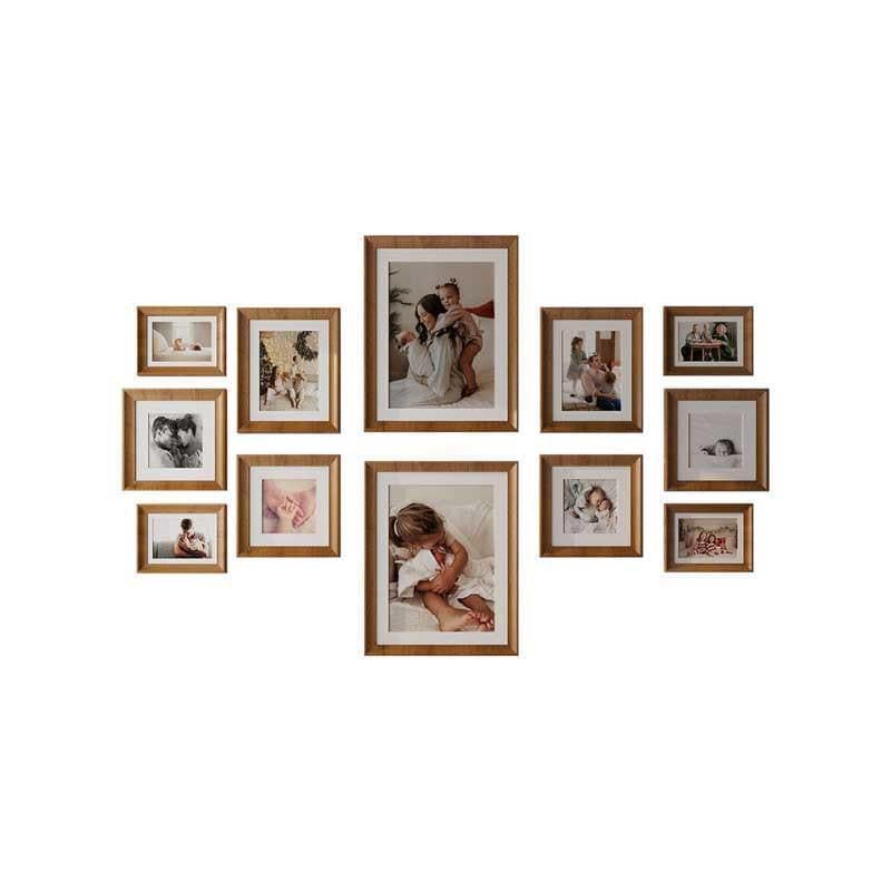 Buy Image Ensemble Wall Photo Frame - Set Of Twelve Photo Frames from Vaaree