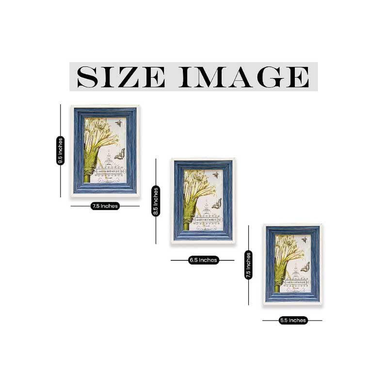 Photo Frames - Log Love Table Photo Frame - Set Of Three