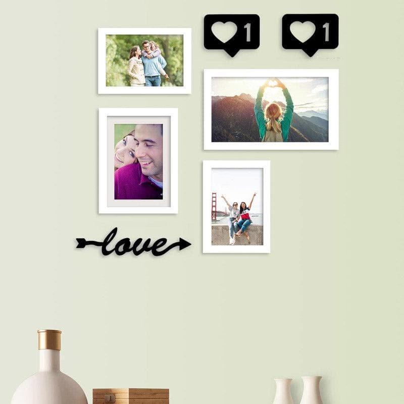 Buy Love Lens Photo Frame - Set Of Seven Photo Frames from Vaaree