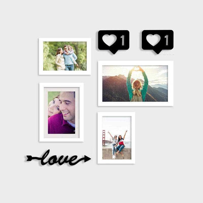 Buy Love Lens Photo Frame - Set Of Seven Photo Frames from Vaaree