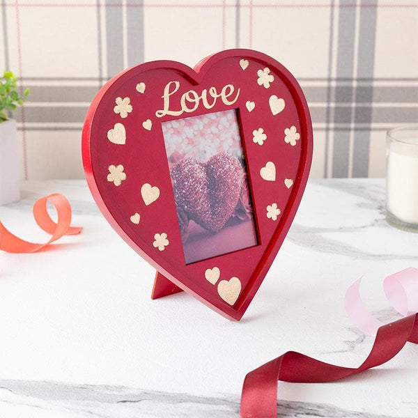 Photo Frames - Lovely Luxe Photo Frame - Red