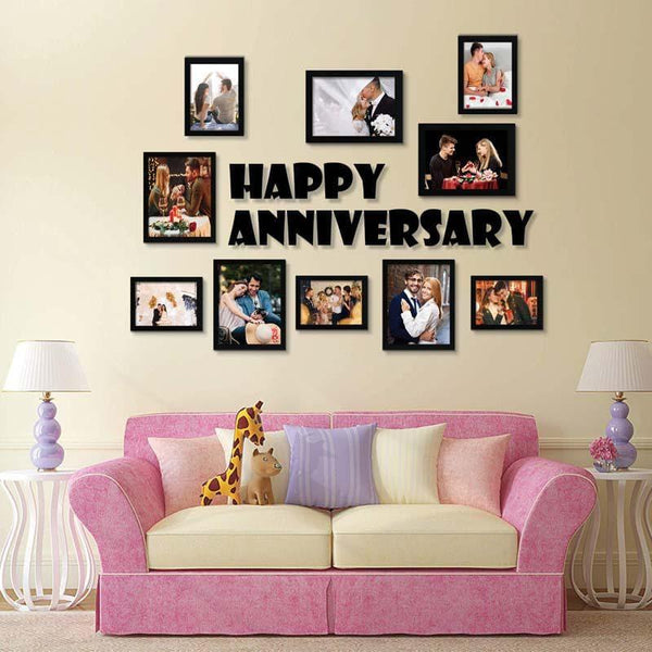 Buy Magic Moments Photo Frame Collage - Set Of Ten Photo Frames from Vaaree