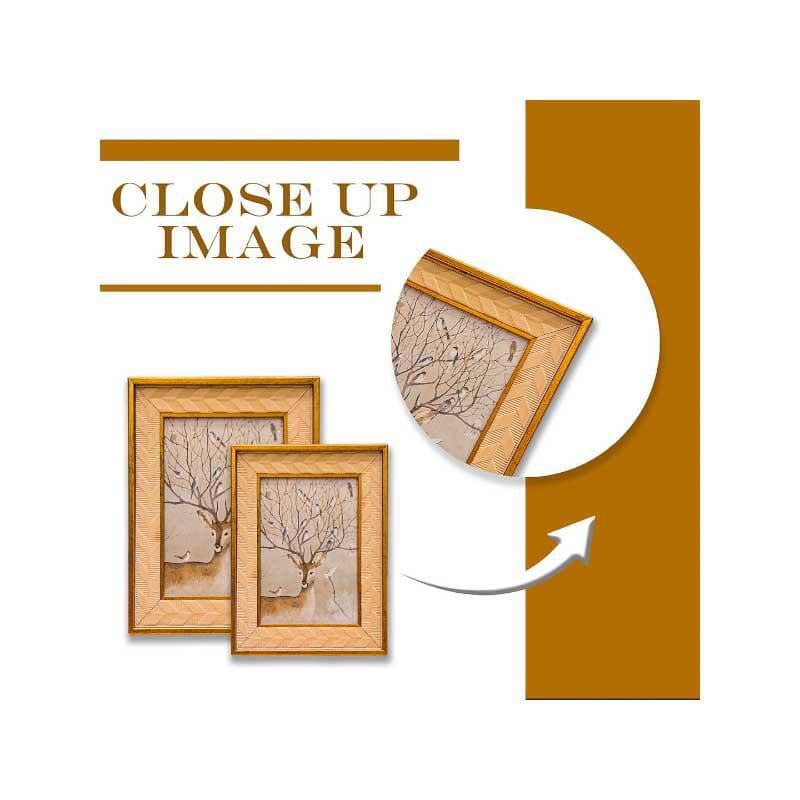 Buy Picture Perfect Pines Table Photo Frame - Set Of Two Photo Frames from Vaaree