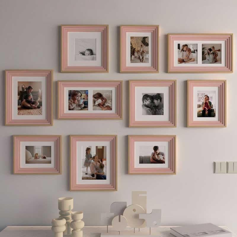 Buy Picture Pizzazz Wall Photo Frame - Set Of Ten Photo Frames from Vaaree