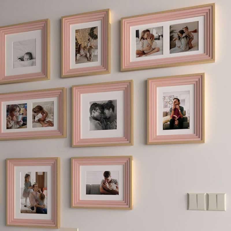 Buy Picture Pizzazz Wall Photo Frame - Set Of Ten Photo Frames from Vaaree