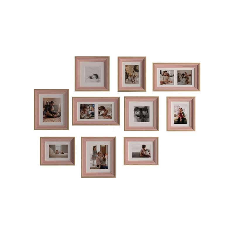 Buy Picture Pizzazz Wall Photo Frame - Set Of Ten Photo Frames from Vaaree