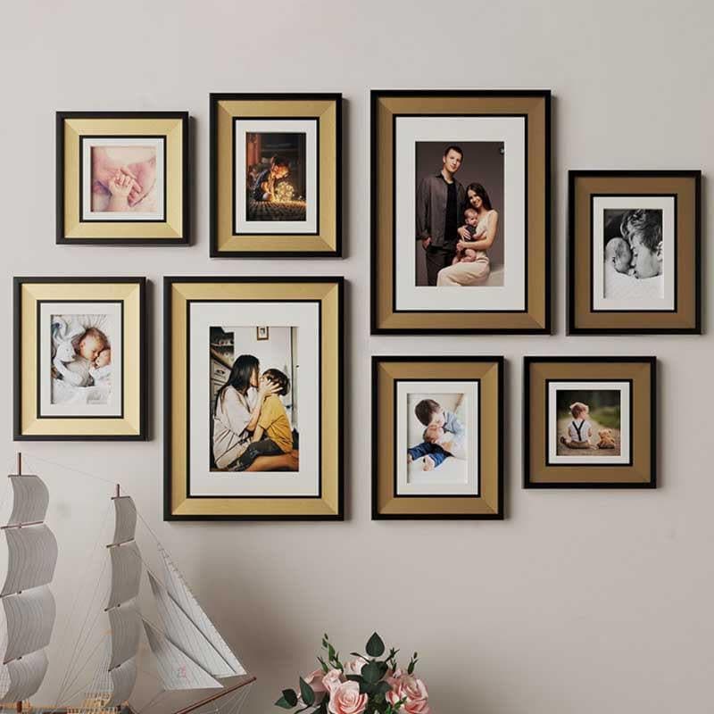 Buy Portrait Parade Wall Photo Frame - Set Of Eight Photo Frames from Vaaree