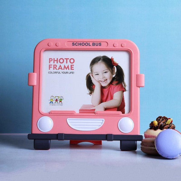 Buy Photo Frames - Ride To School Photo Frame - Pink at Vaaree online